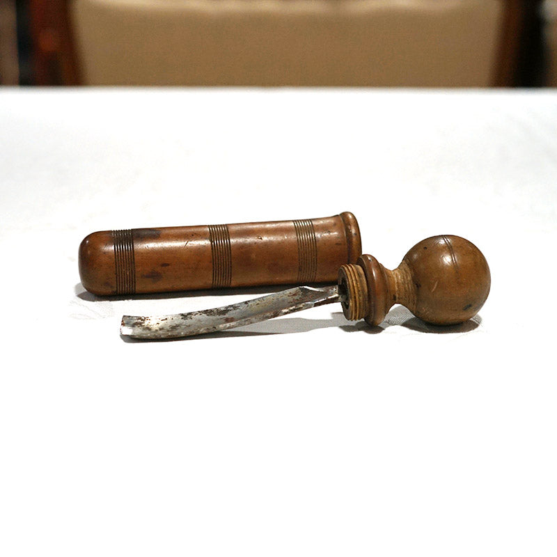 19th Century Shipwrights Treen Gouge Trinity Marine