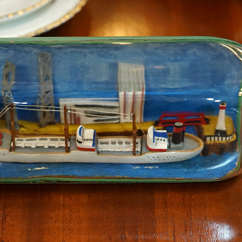 50’s Coaster Ship in Bottle Trinity Marine