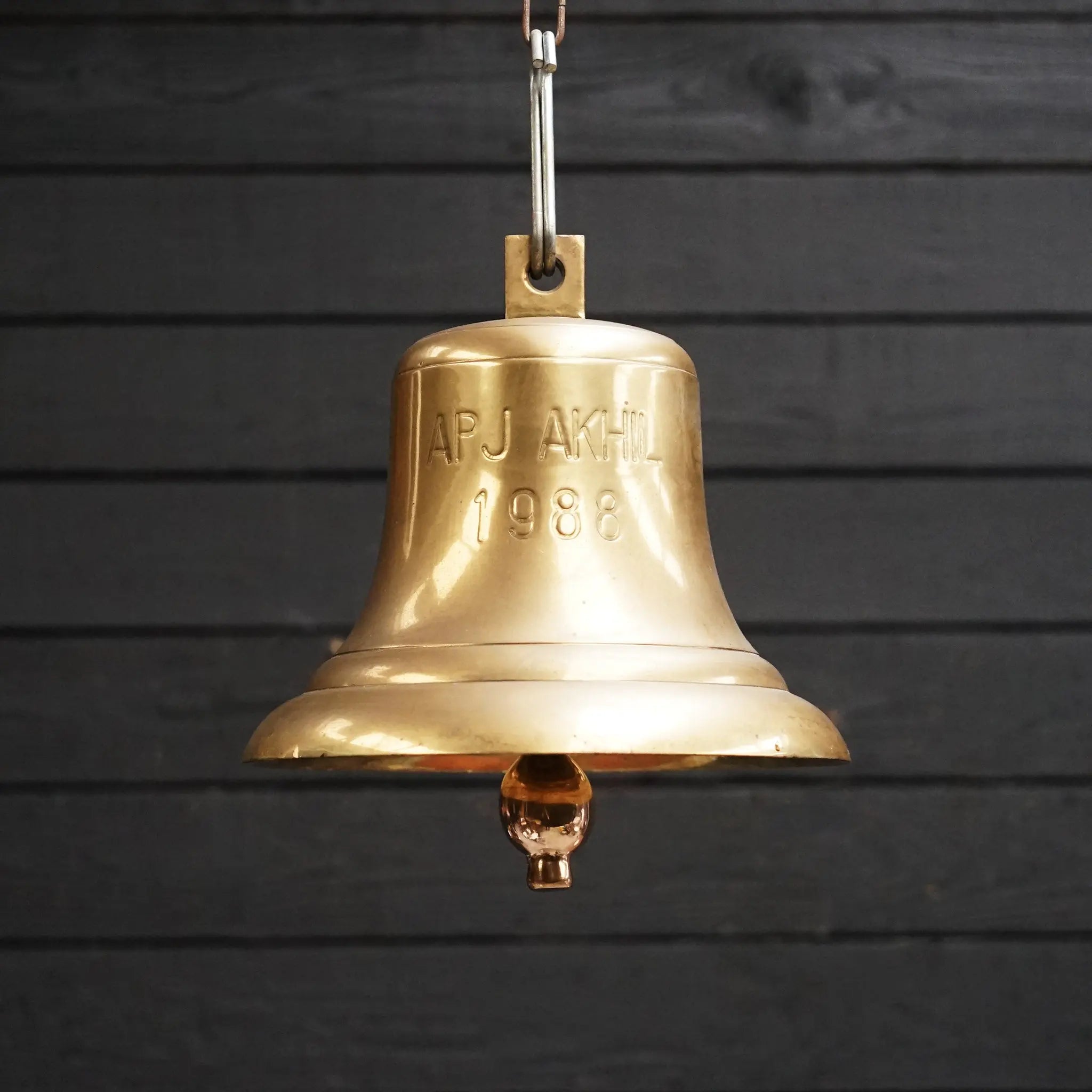 Brass Ships Bell - AP J Akhil, 1988 Trinity Marine