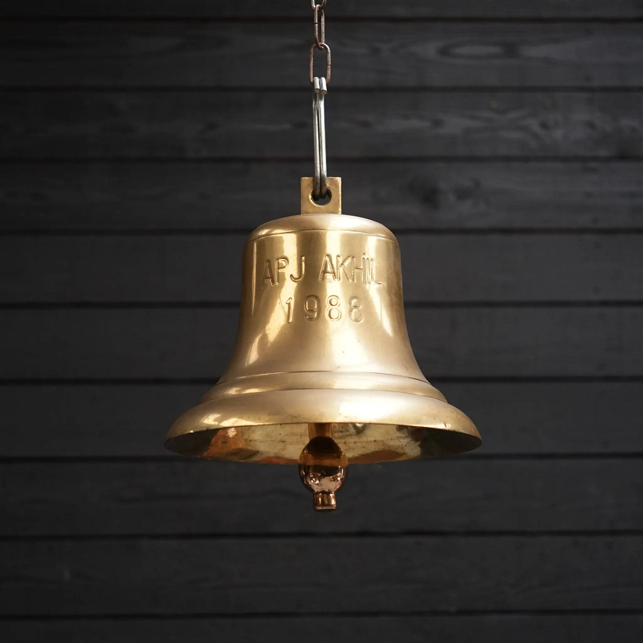 Brass Ships Bell - AP J Akhil, 1988 Trinity Marine