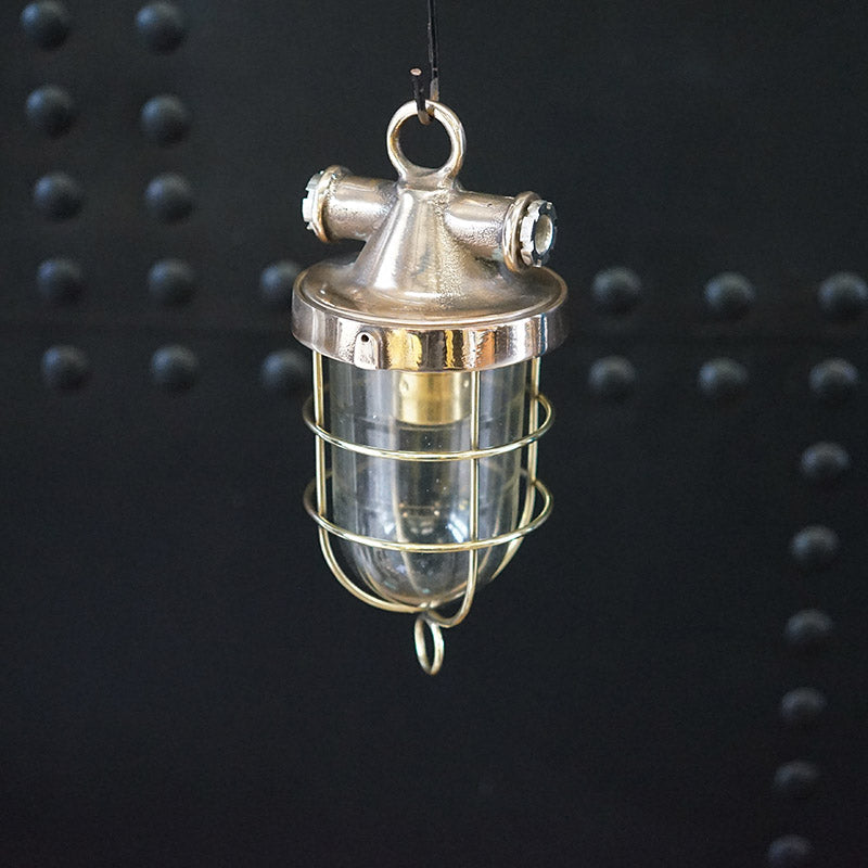Bronze Inspection Pendant Light ex Cargo Ship Trinity Marine