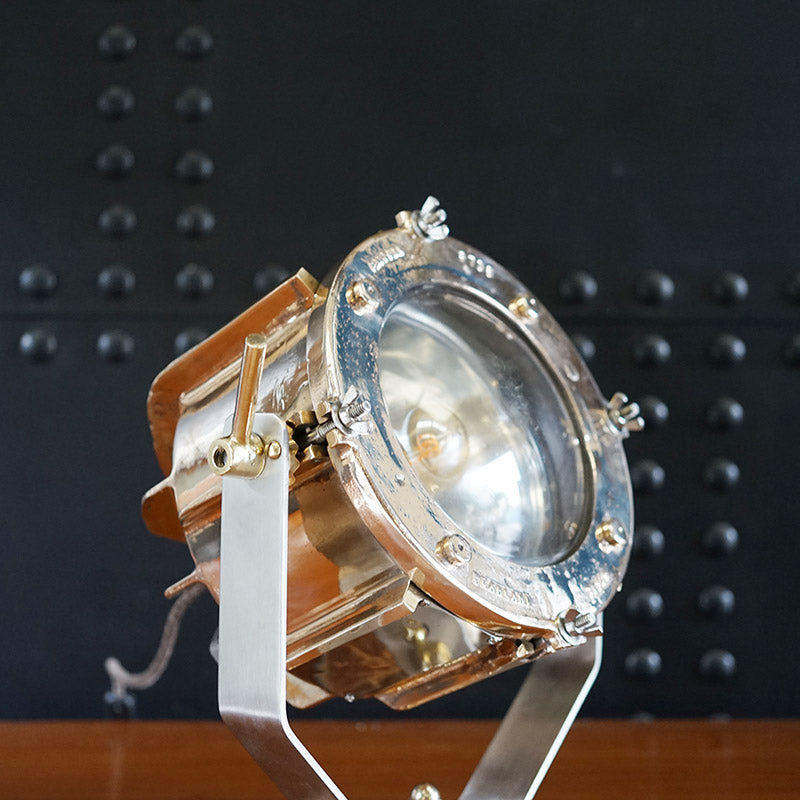 US Navy Warship Spotlight Trinity Marine