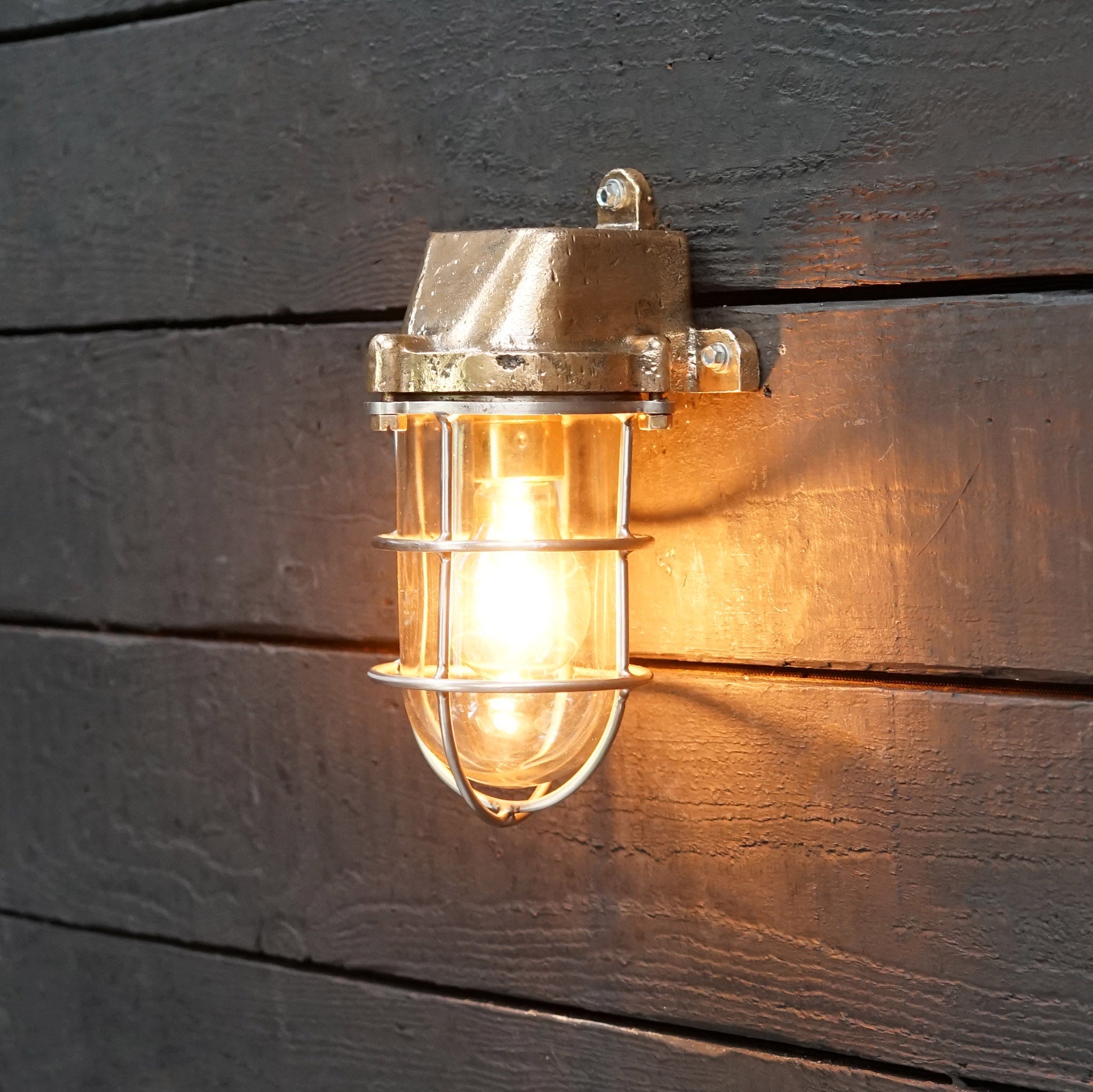 US Merchant Marine Wall Light c.70’s Trinity Marine