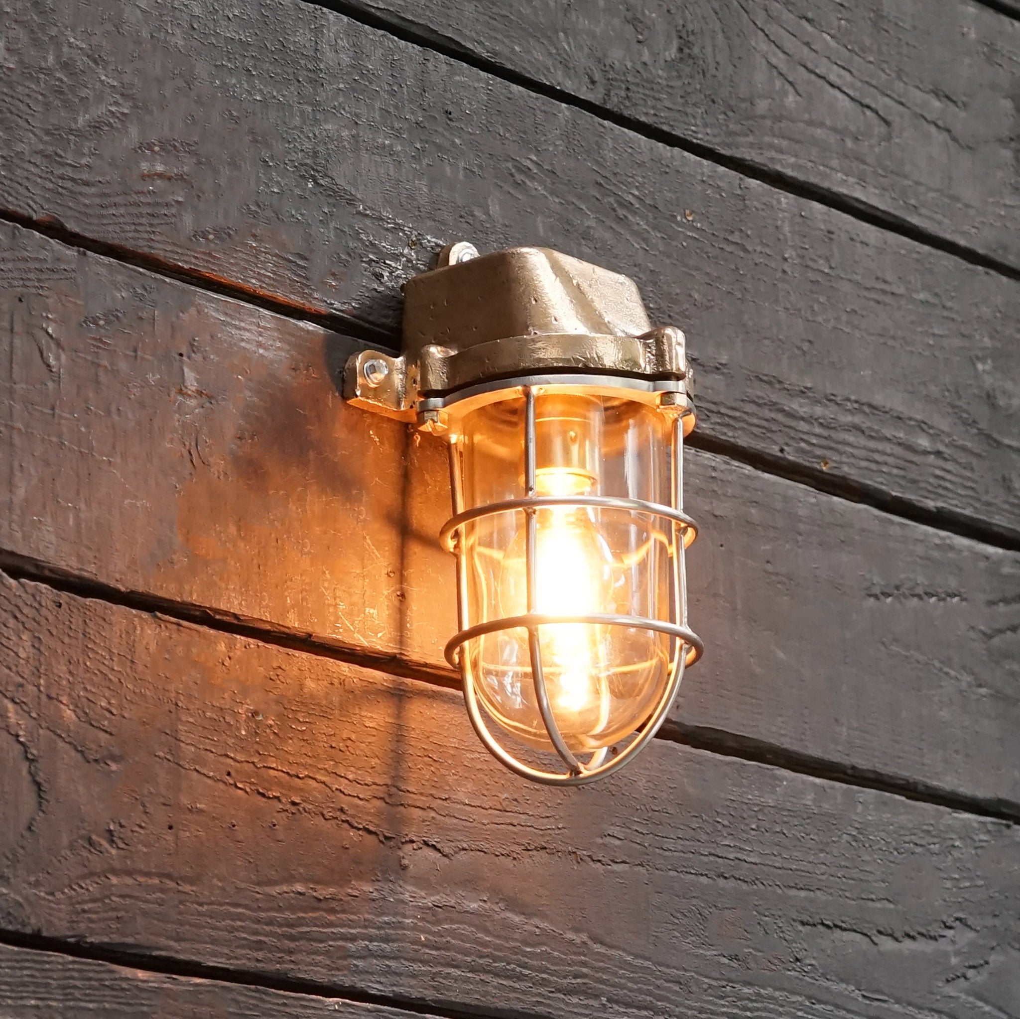 US Merchant Marine Wall Light c.70’s Trinity Marine
