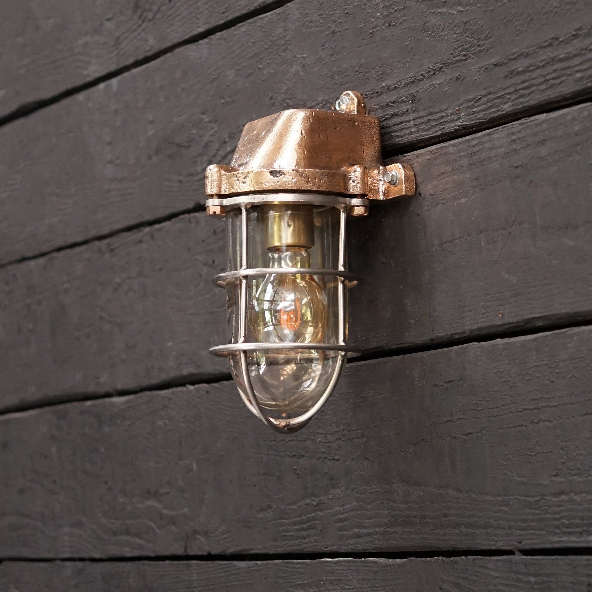 US Merchant Marine Wall Light c.70’s Trinity Marine
