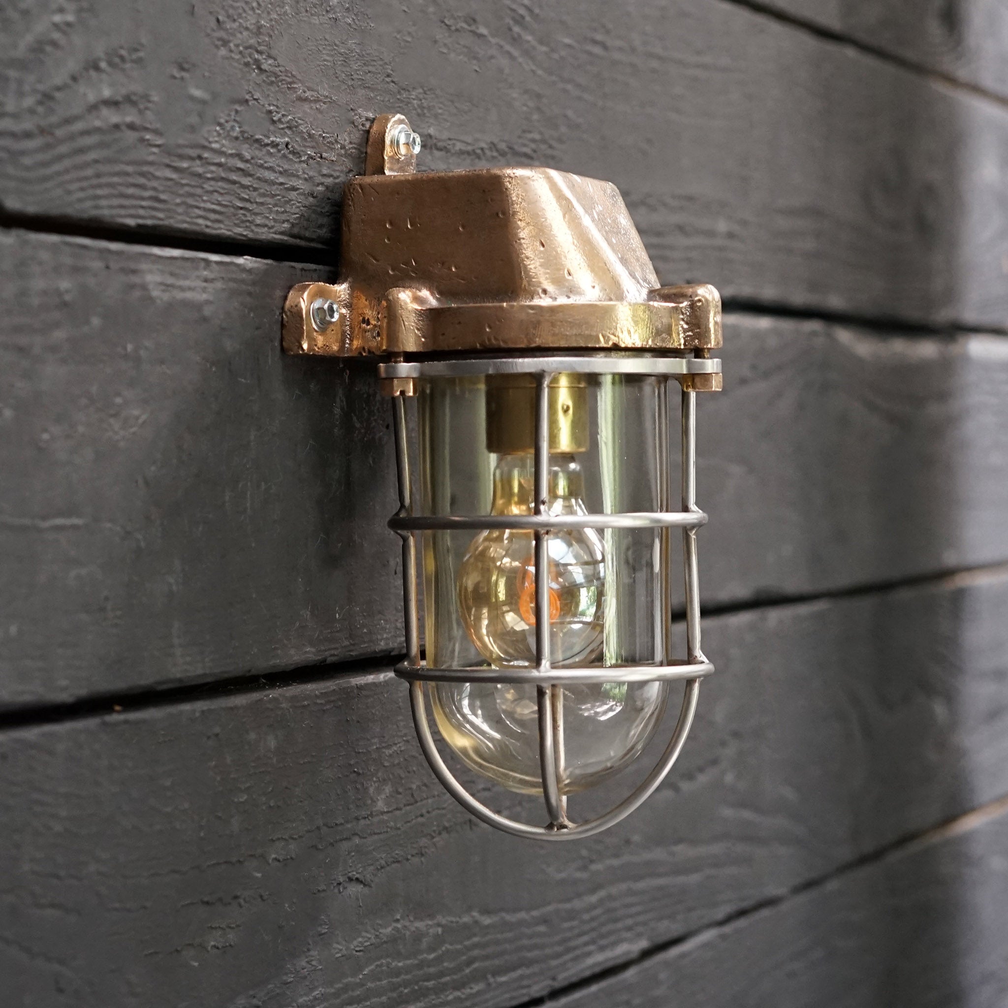 US Merchant Marine Wall Light c.70’s Trinity Marine