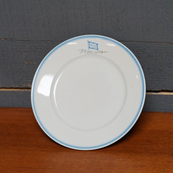 N & C Guillon Nantes Porcelain Comport - c1900 Ernest Reyer Trinity Marine