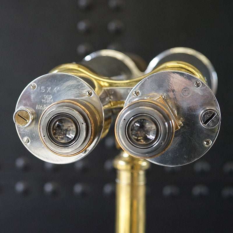 Exceptional Japanese 15 x 80 Mounted Binocular Trinity Marine