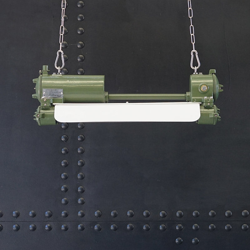 Explosion Double Tube Lights - 70s Revival Green Trinity Marine