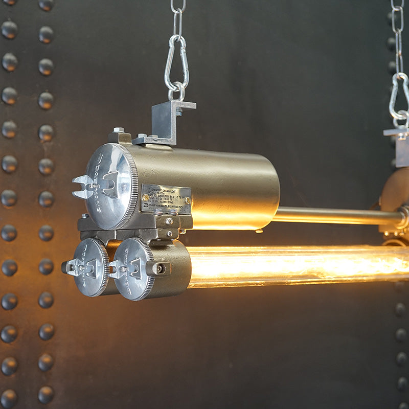 Explosion Double Tube Light - Gun Metal Bronze Trinity Marine