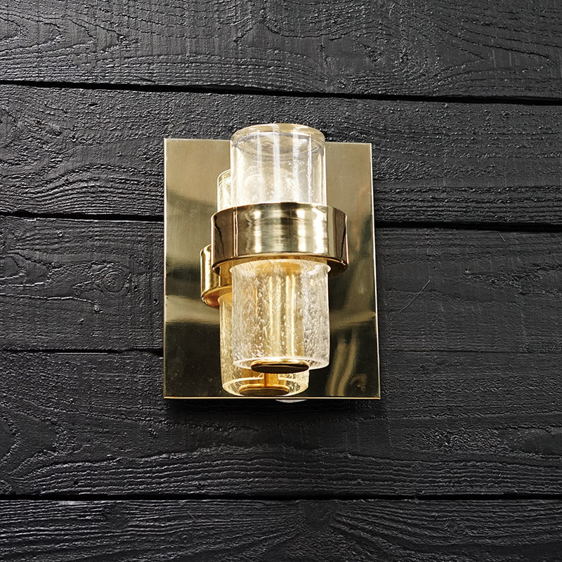 SS France Fjord Deck Brass Wall Sconce Trinity Marine