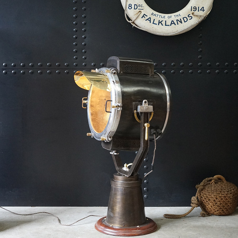 Floor Lamp Patrol Searchlight Ex. Monte Trinity Marine
