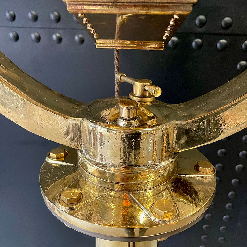 Floor Lamp Brass Ships Searchlight ex MV Atlas Trinity Marine