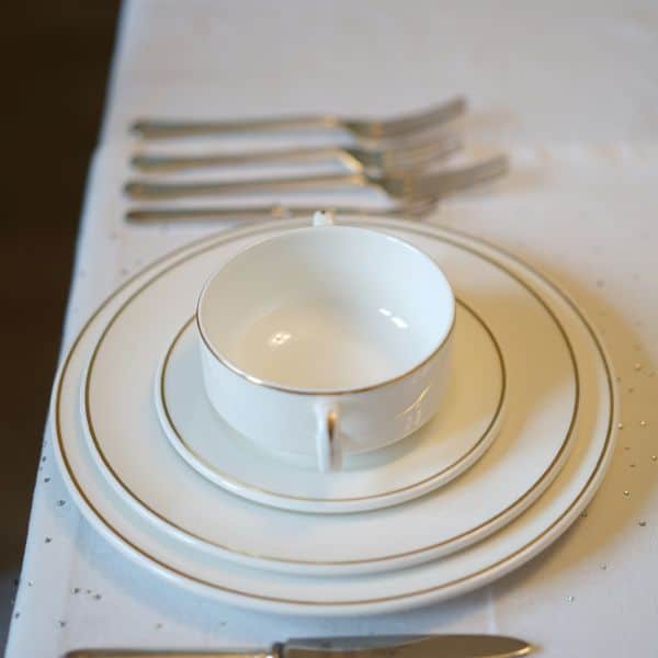 HMS Ark Royal and HMS Invincible – 6.5in China Plates x 4 Trinity Marine