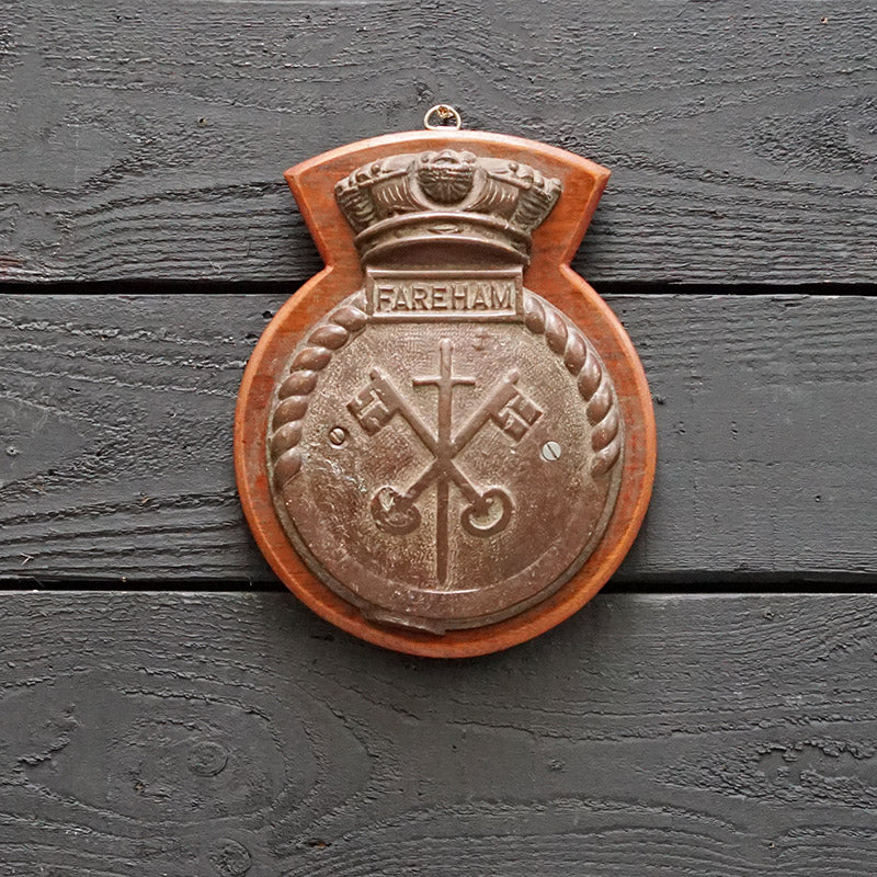 HMS Fareham Ships Badge - 1918 Trinity Marine