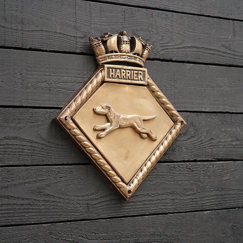 HMS Harrier Screen Badge - 1934 Trinity Marine