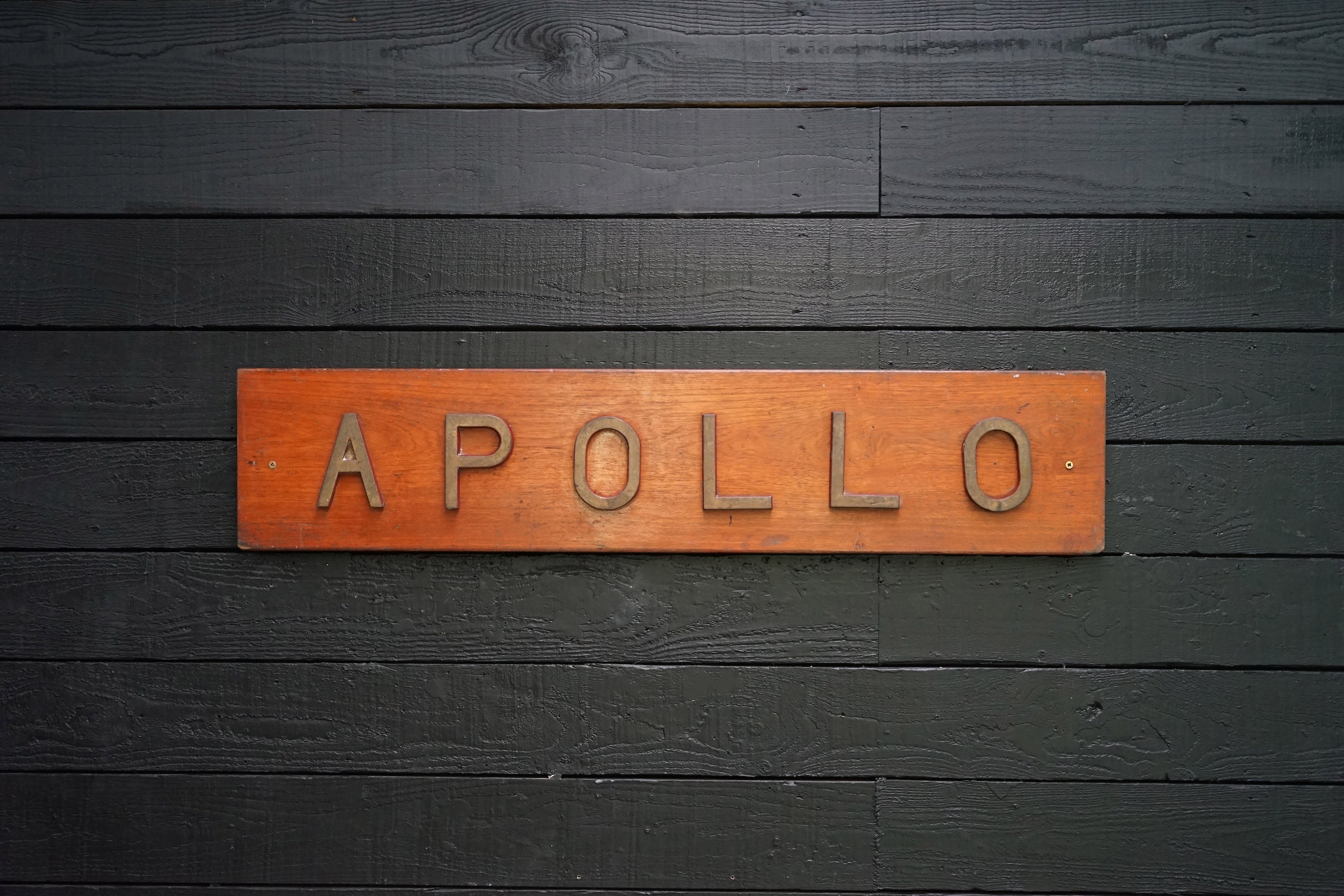 HMS Apollo (M01) Ships Nameboard Trinity Marine