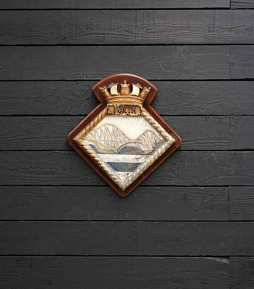 HMS Forth (A187) Sub Depot Ship Screen Badge Trinity Marine