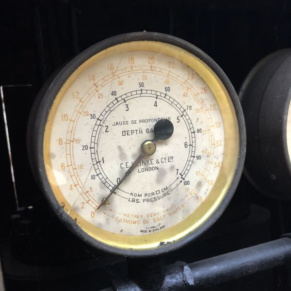 Heinke 2 Diver Pump - Original Wheels and Handles Trinity Marine
