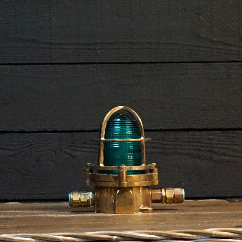 Pauluhn USA Bronze Helipad Light - Green Trinity Marine