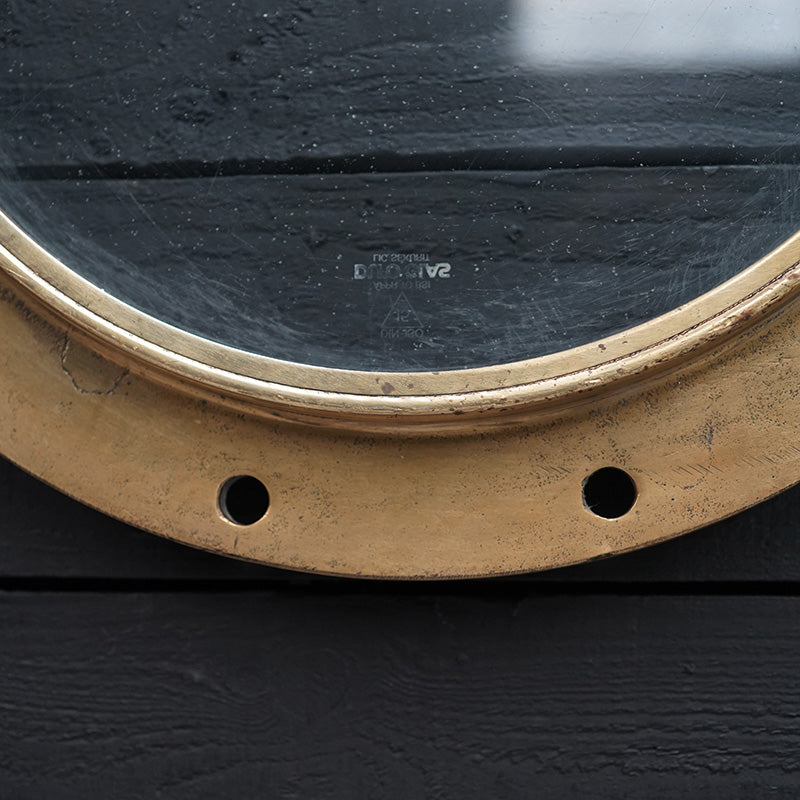 Huge 21” Brass Fixed Ships Porthole - MV Stella Oceanis Trinity Marine
