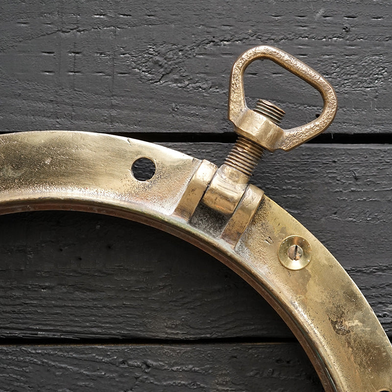 Huge 21” Brass Opening Ships Porthole - MV Stella Oceanis Trinity Marine