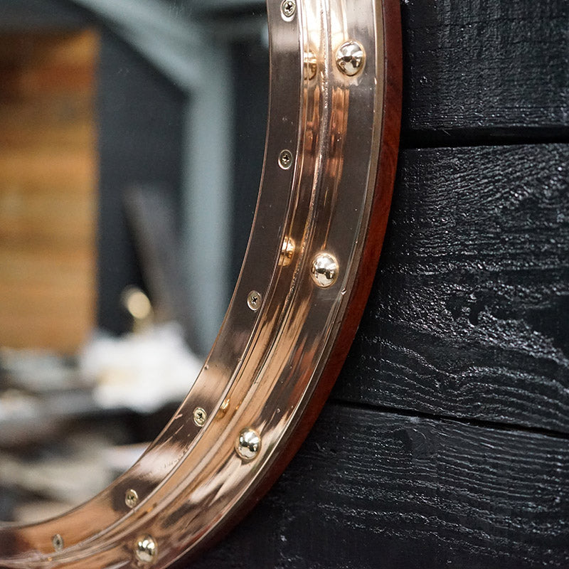 Huge US Navy Bronze Porthole Mirror - 28in Trinity Marine