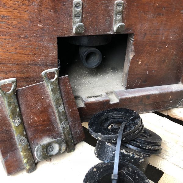 Heinke 2 Diver Pump - Original Wheels and Handles Trinity Marine