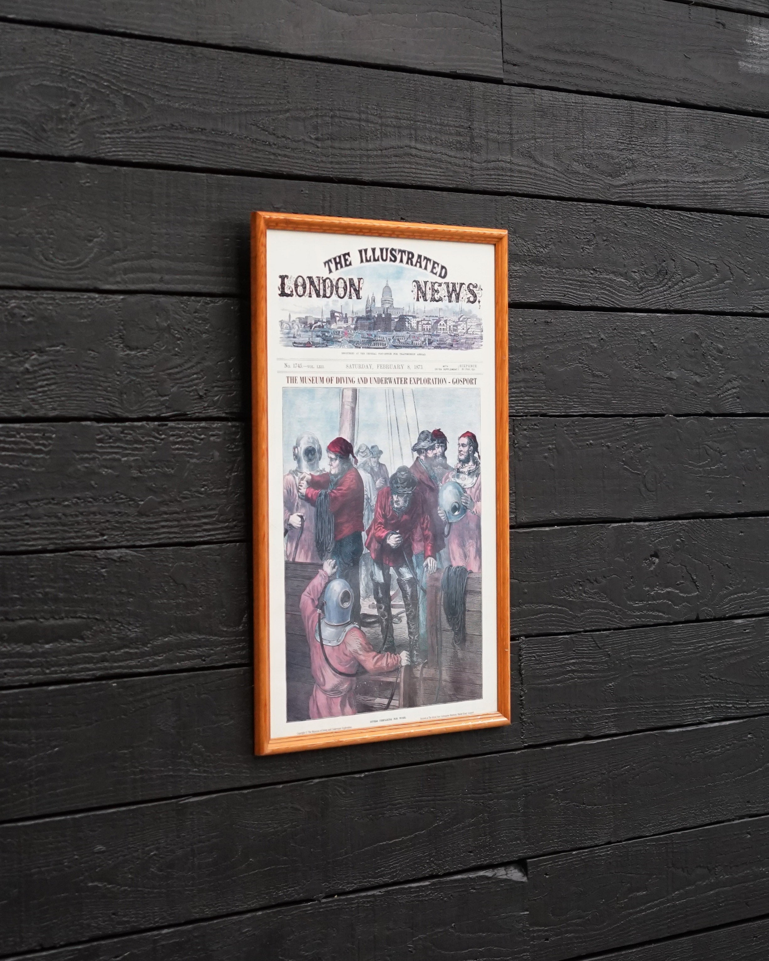 Diving Museum Cover London News Print Trinity Marine