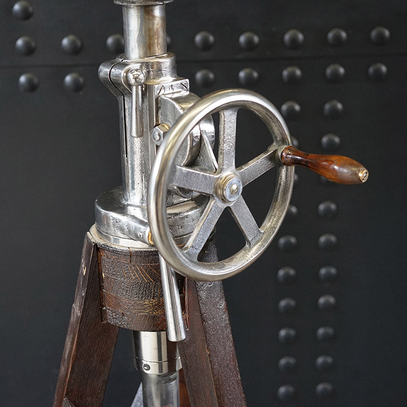 Incredible Zeiss 110mm Triple Turret Telescope C.1910 Trinity Marine