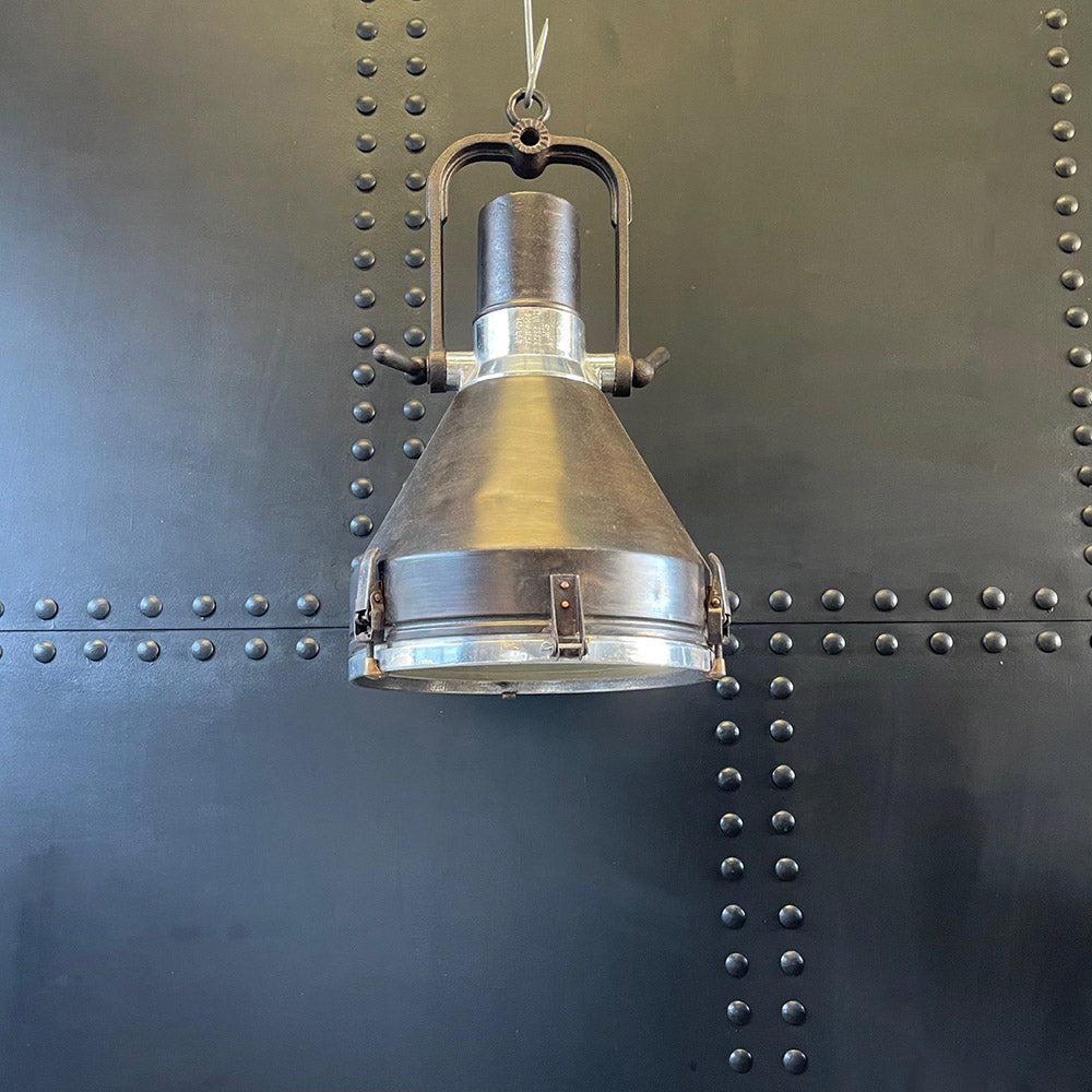 Iron Ships Cargo Pendant Light - Ex MV Blue Moon Trinity Marine