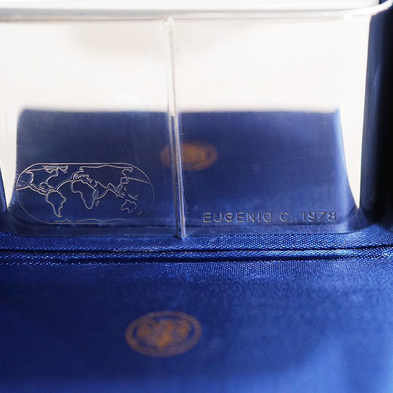 Italian Silver Business Card Holder - Eugenio C Trinity Marine