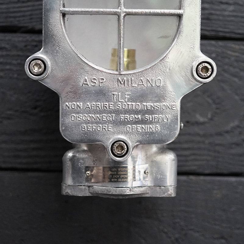 1970's Cargo Ship Italian Bulkhead Light Trinity Marine