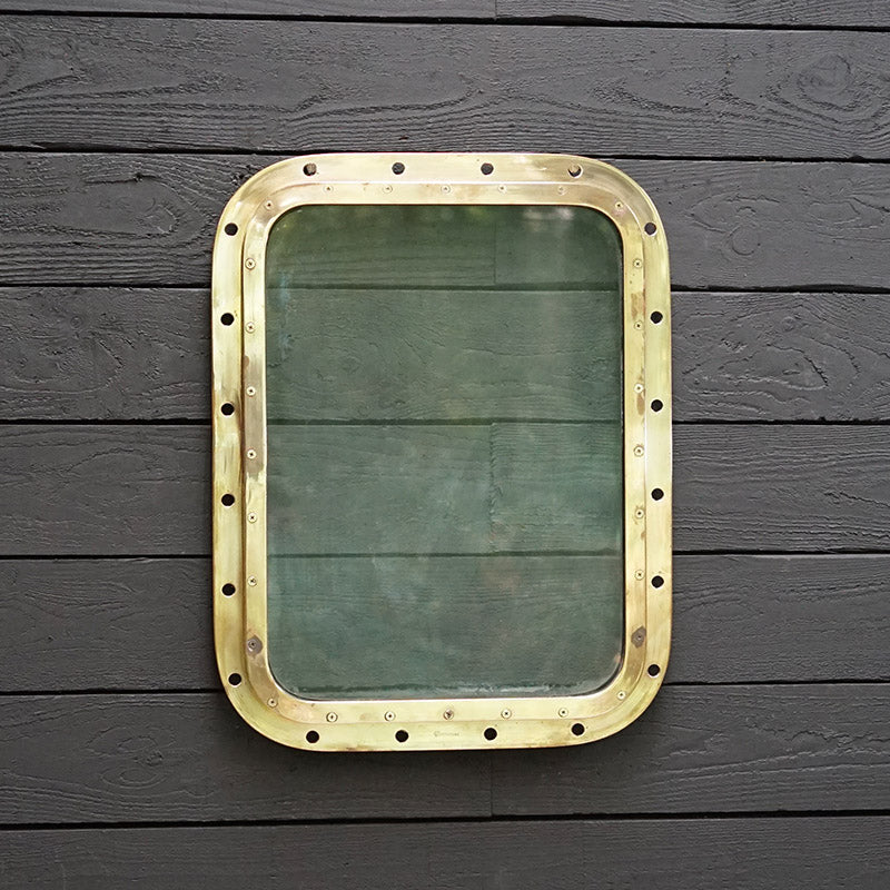 Japanese Warship Brass Window - 67 x 52cm Trinity Marine