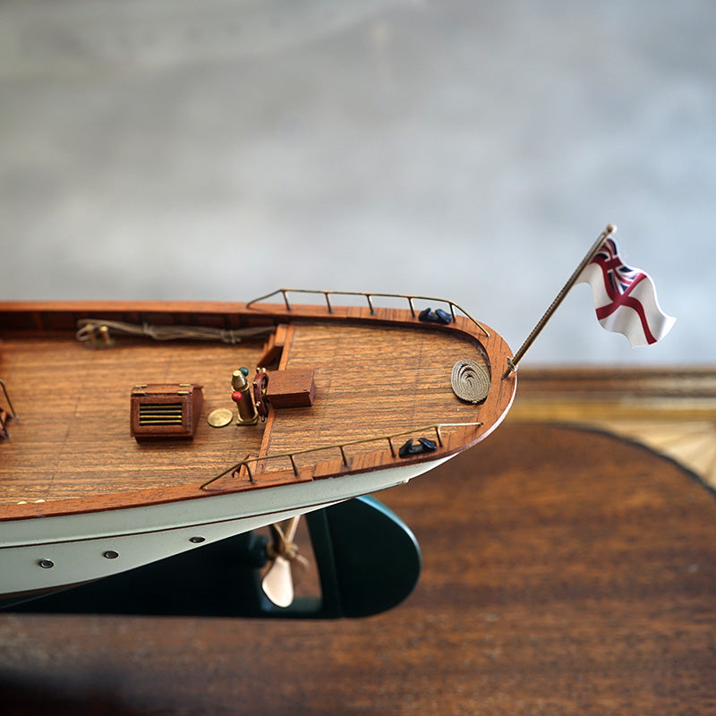 Large Exhibition Grade Model of Liptons Steam Yacht ‘Erin’ Trinity Marine