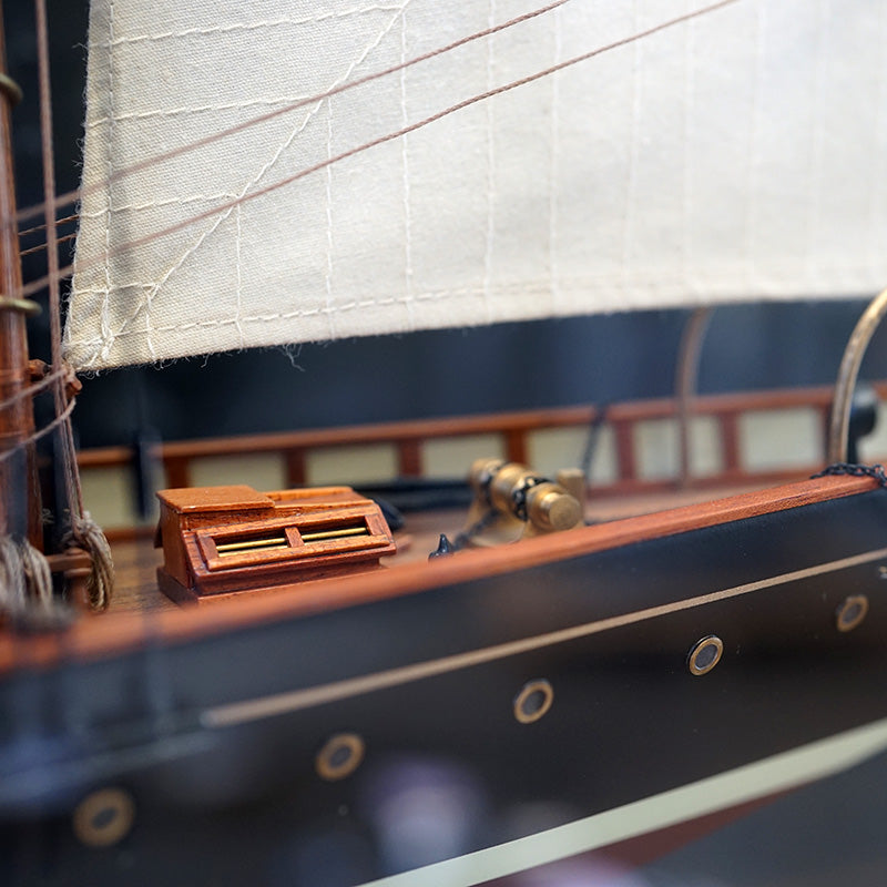 Large Exhibition Grade Model of Yacht ‘Atlantic’ Trinity Marine