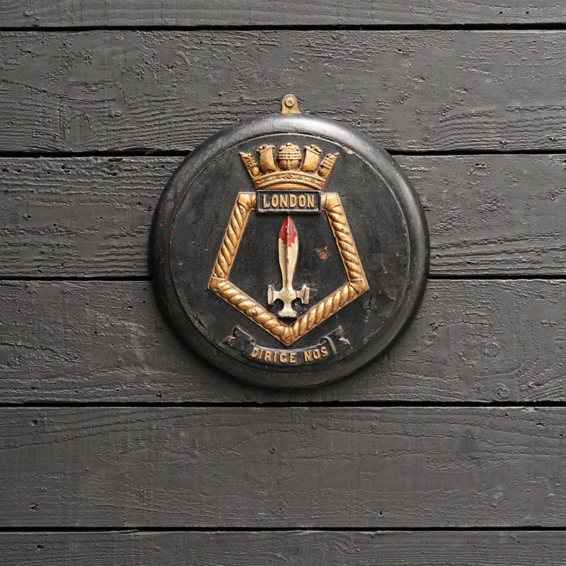 Large HMS London Pattern Makers Badge Trinity Marine