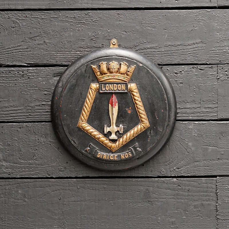 Large HMS London Pattern Makers Badge Trinity Marine