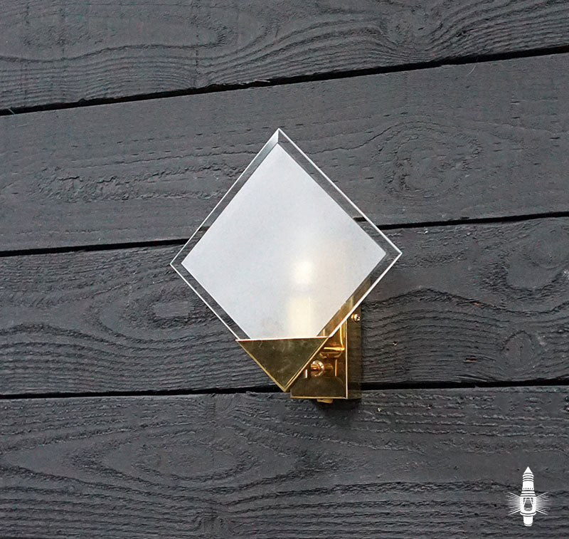 MS Marco Polo | Diamond Glass Wall Light Sconce Trinity Marine