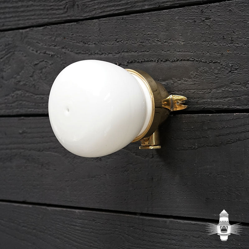 Ocean Liner Opaque Glass Wall Light Trinity Marine