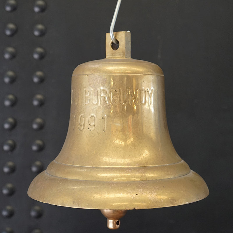Ships Bell - Mineral Burgundy 1991 Trinity Marine