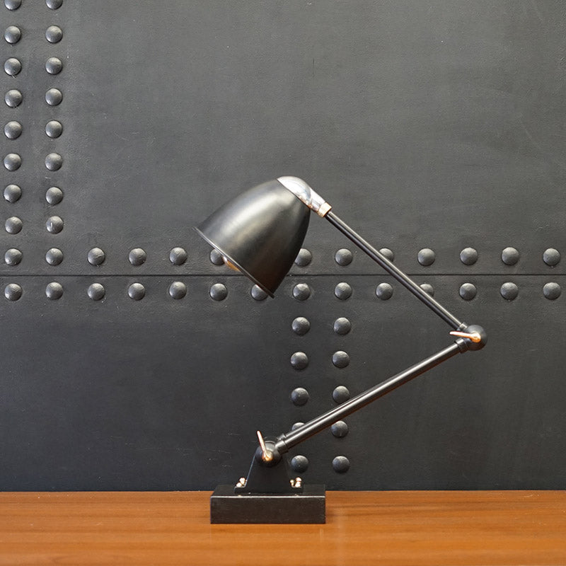 Ocean Liner Adjustable Desk Lamp - Black Trinity Marine