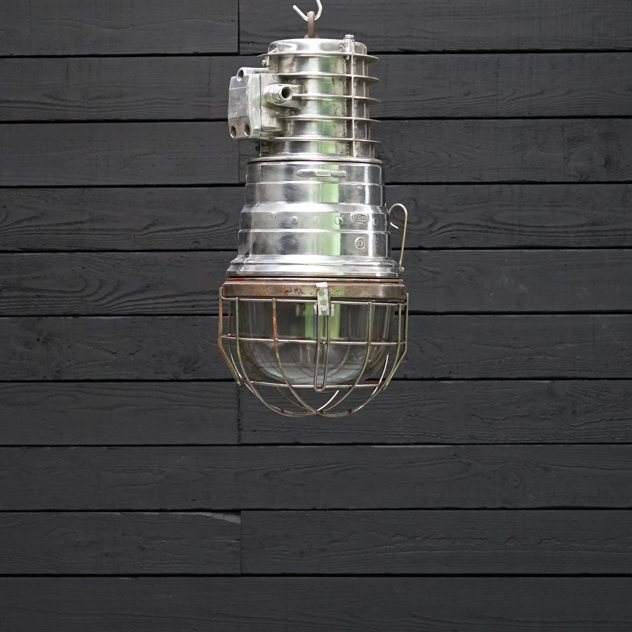 Superb EOW German Extra Large Pendant Light Trinity Marine