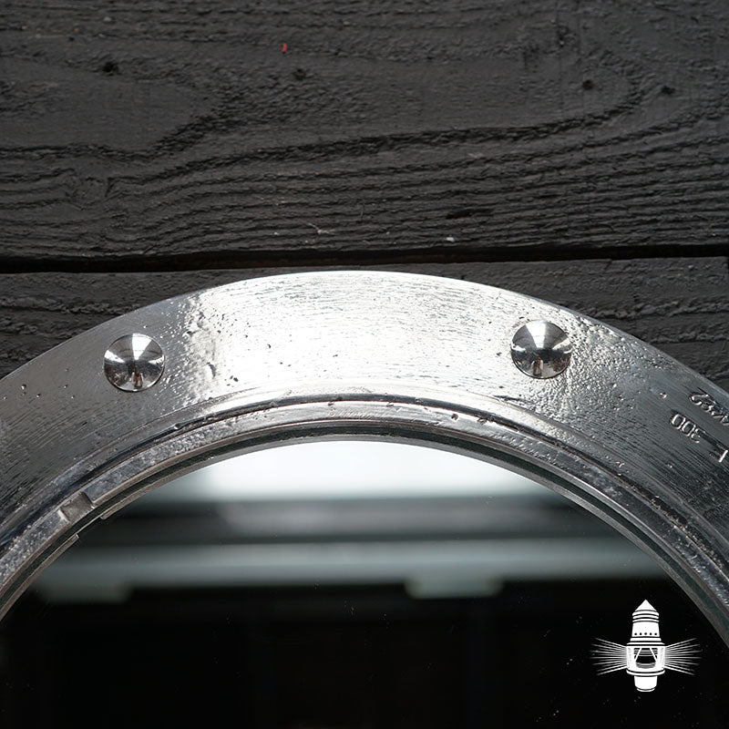 Original Ships Salvage Fixed Porthole Mirror - 17in Trinity Marine
