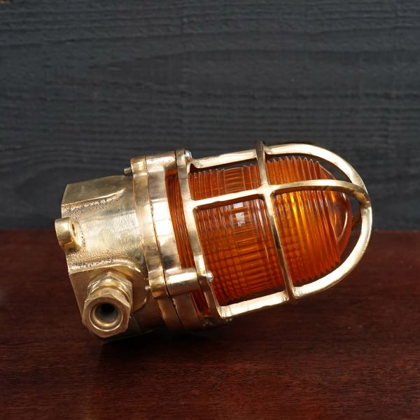 Pauluhn USA Bronze Helipad Light - Orange Trinity Marine