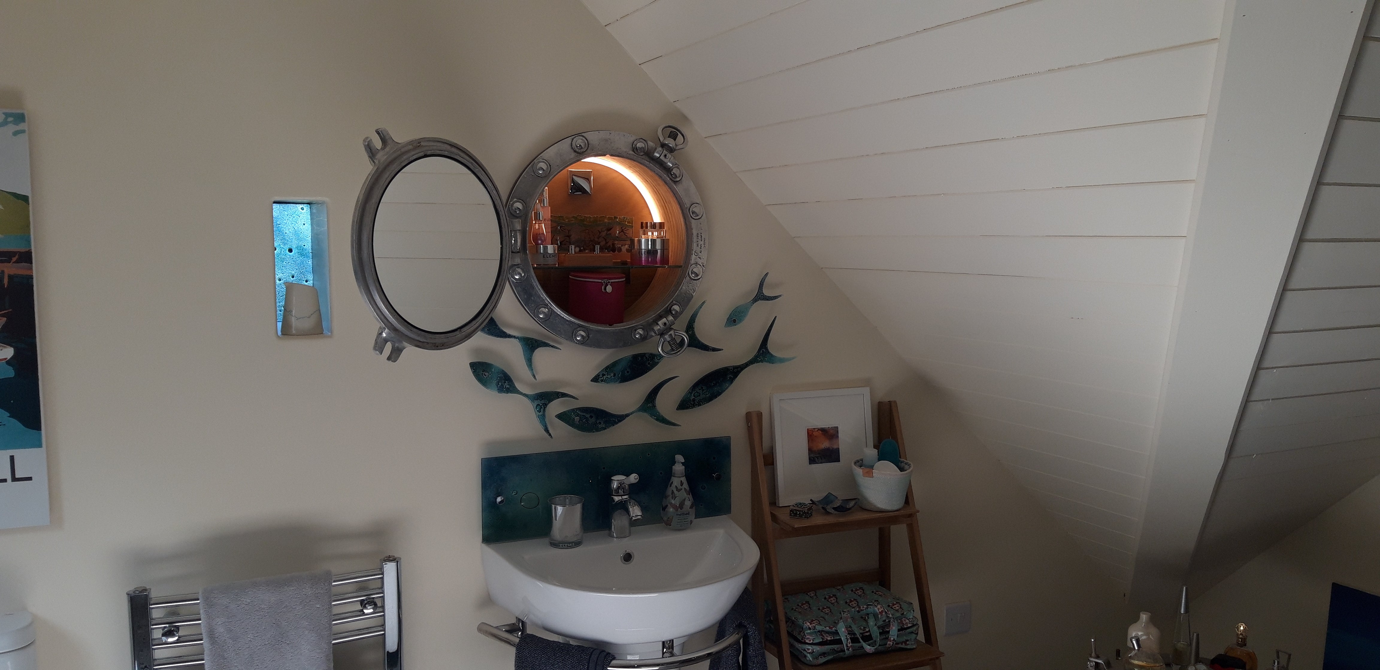 Porthole Mirror Cabinet