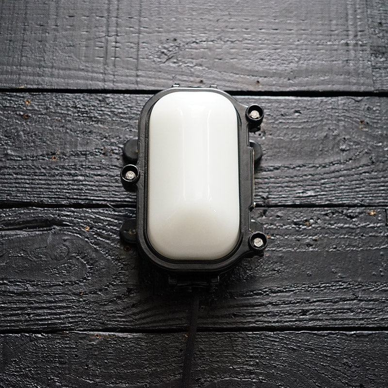 Prismatic Oval Bulkhead Light – Cannon Black Trinity Marine