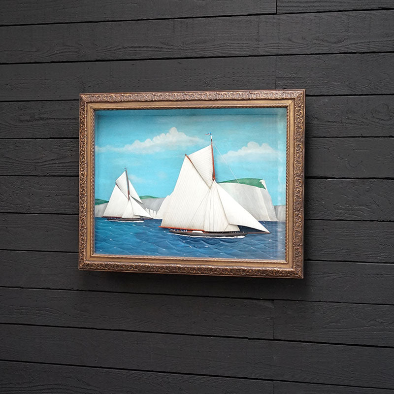 America's Cup Valkyrie III Diorama Trinity Marine