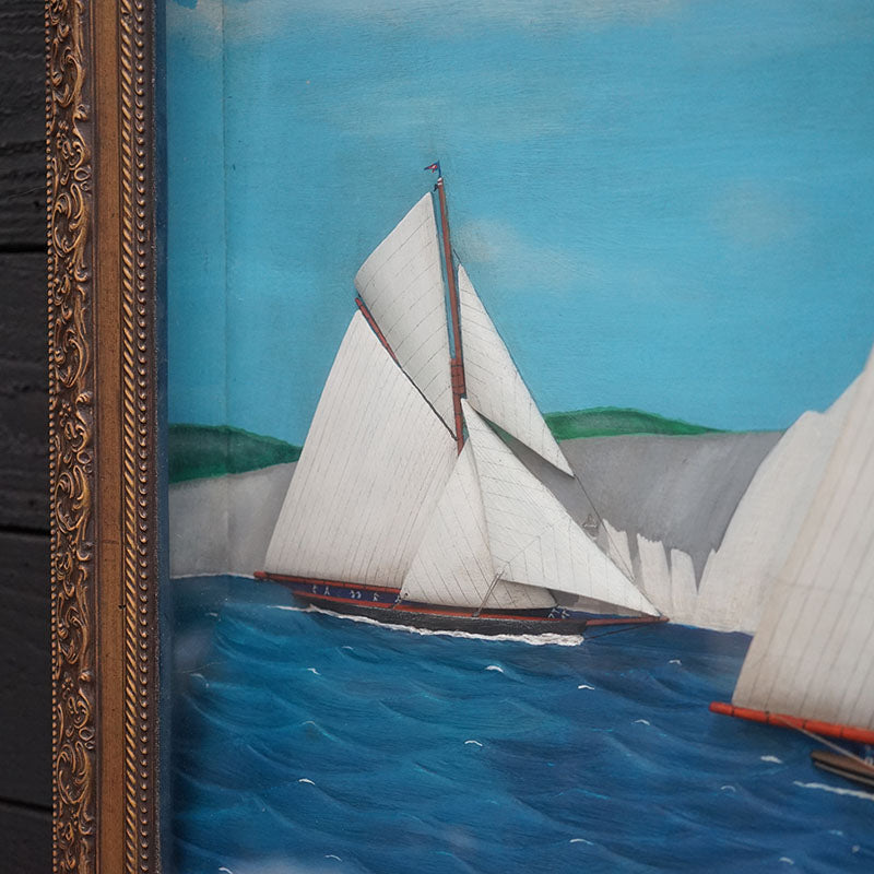 America's Cup Valkyrie III Diorama Trinity Marine