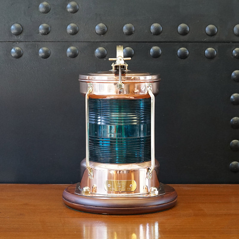 Royal Navy Warship Navigation Lamp - Green Trinity Marine